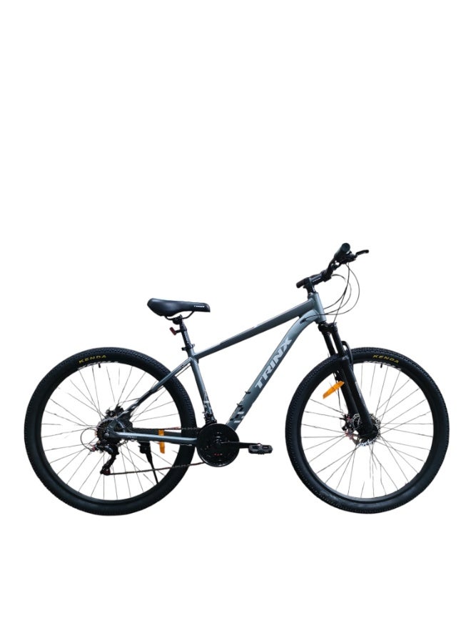 Trinx 007 PRO Mountain Bike 29 Inch,21 speed, Aluminum Frame, Disc Brakes, Front Fork with Lockout, One-Year Aboelgoukh & Maxlerz Warranty - Gray Color - Image 2